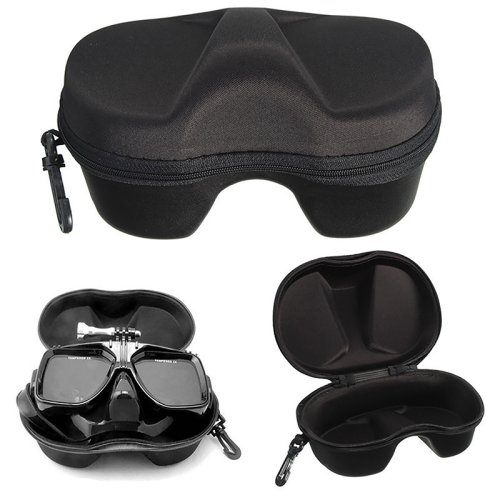 Imagen de Estuche de Almacenamiento para Máscara de Buceo con Cremallera – Protección Segura para Gafas de Snorkel y Natación Subacuática
