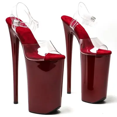 Image de Sandales à Talons Hauts 26 cm - Chaussures Sexy pour Pole Dance