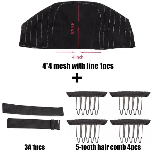 4x4mesh cap6pcs set