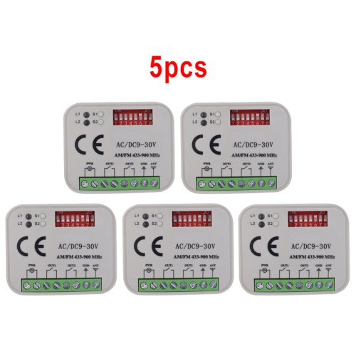 5pcs 9-30V blanco