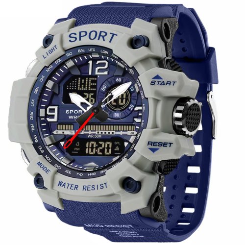 Image de Montre Sportive Double Affichage LED - Hommes & Femmes
