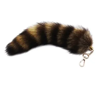 Image de Peluche Queue de Renard - Porte-clés en Fourrure Mignon