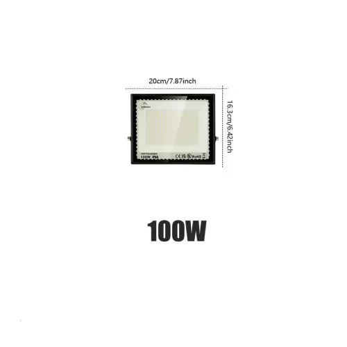100W