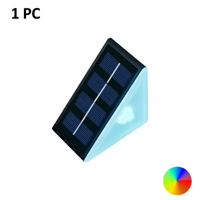 Image de Lumières Solaires Triangulaires RGB - Étanches & Auto-Allumantes
