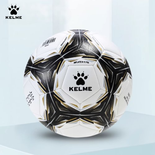 Immagine di Pallone da Calcio Kelme Professionale – Taglia 5 per Adulti e Taglia 4 per Bambini e Giovani, Alta Resilienza e Alto Rimbalzo