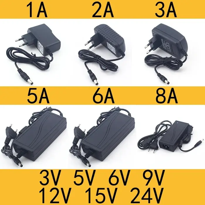 Image de Adaptateur d'alimentation universel 3V-24V