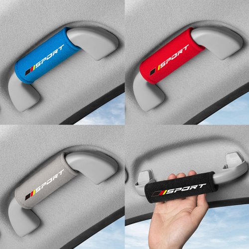 Image de Housse Fluff pour Poignée de Porte Voiture - Décoration Intérieure Douce