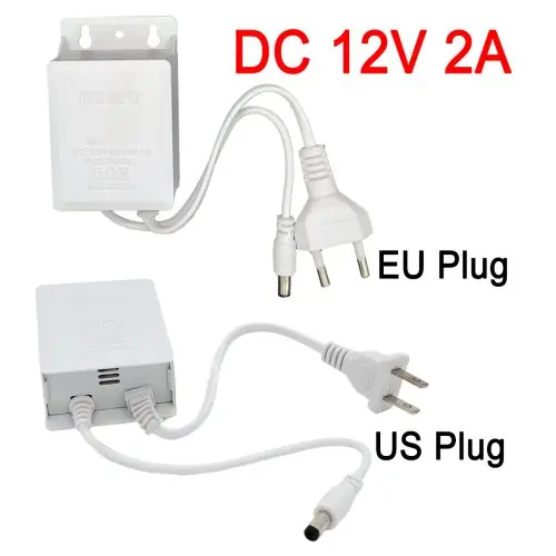 Image de Adaptateur 12V Étanche pour Caméra DVR, LED et Robots