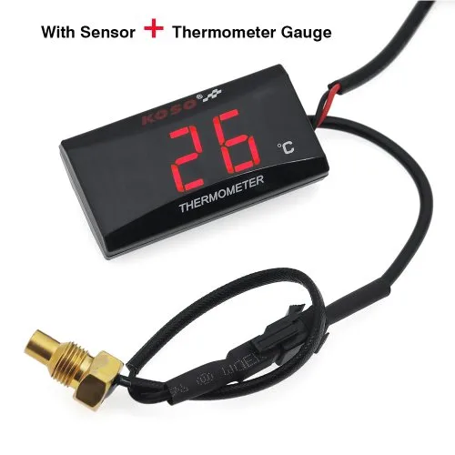 Rood LED thermometer
