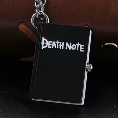 Image de Montre de Poche Anime Death Comes - Pendentif Bronze