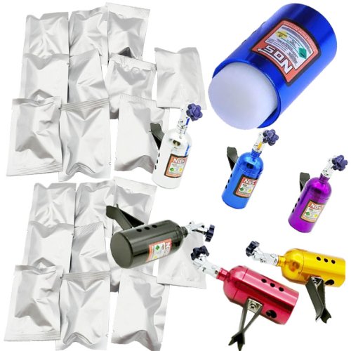 Zdjęcie 10 szt. Balsamy perfumy samochodowe cytryna truskawka winogrono owocowy balsam Nos odświeżacz powietrza do samochodu śliczne akcesoria samochodowe wnętrze nawiewu powietrza zapach