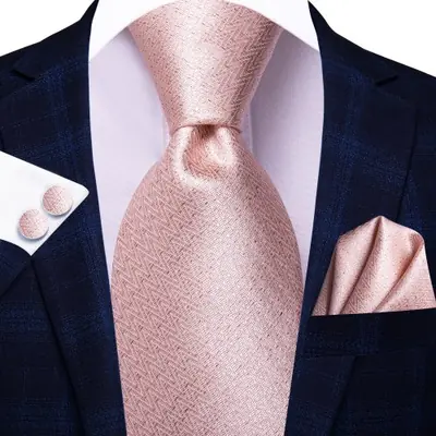 Image de Cravate Homme Noir Paisley - Élégante & Formelle