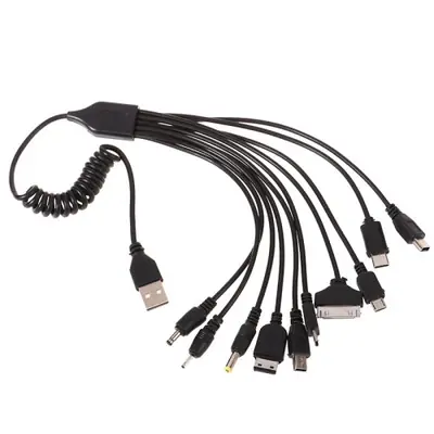 Image de Câble USB 10 en 1 - Chargeur Universel Multifonction