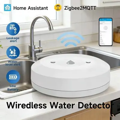 Image de Détecteur d'eau Zigbee - Alarme de fuite intelligente