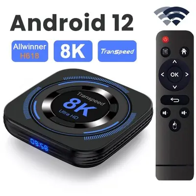 Image de Box TV Android 12 Ultra HD 8K - Allwinner H618