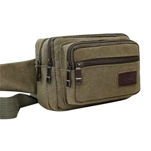 Image de Sac de Taille Multifonctionnel Homme - Idéal pour les Sports de Plein Air