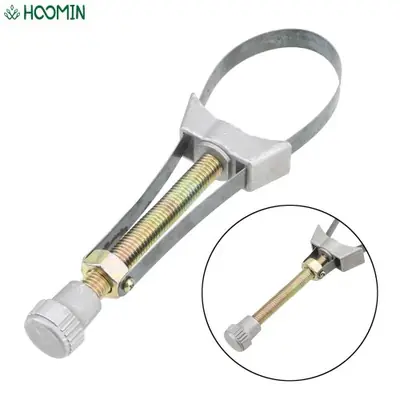 Image de Clé à Sangle Réglable pour Filtre à Huile - 60 à 120 mm