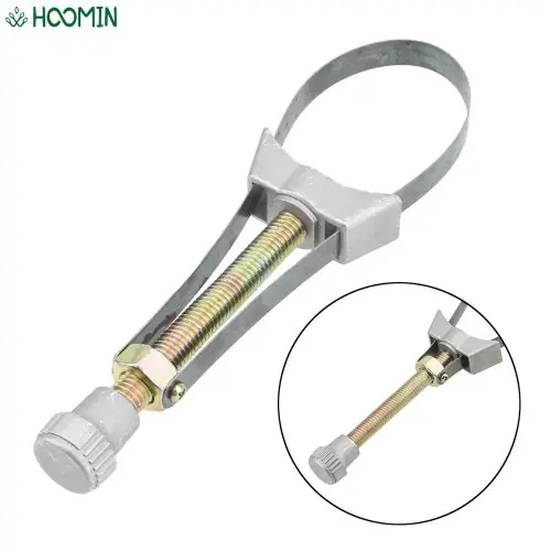 Image de Clé à Sangle Réglable pour Filtre à Huile - 60 à 120 mm