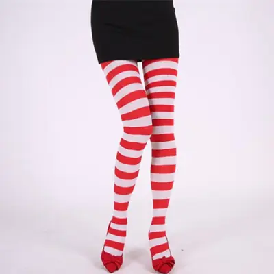 Image de Collants Arc-en-Ciel Goth Punk - Style Élégant & Décalé