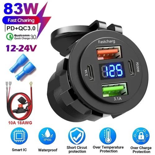 Met 60cm 10A 18AWG