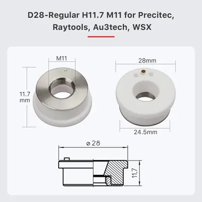 Image de Buses Laser D32/D28 - Pièces de Rechange Haute Précision