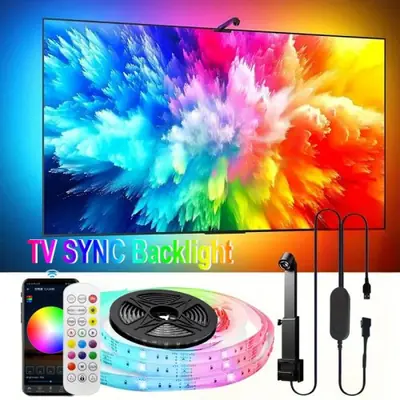 Image de Bande LED RGBIC Sync Musique & Jeu