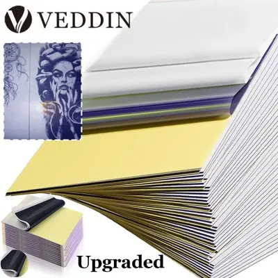 Image de Papiers de Transfert de Tatouage Pro - 5 Feuilles A4