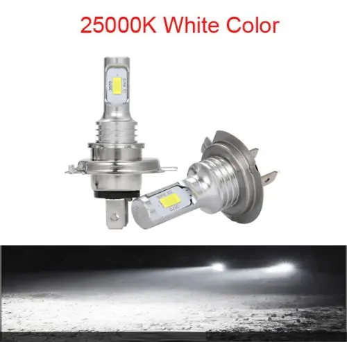 Image de Ampoules LED Phares 20000LM - H7, H4, H8, H11, 9005, 9006 - 6000K Blanc Froid