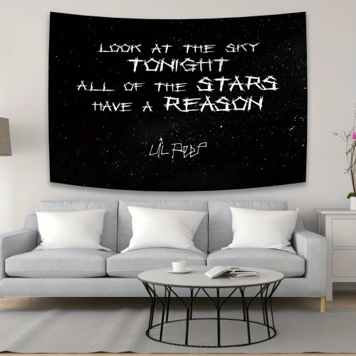 Image de Tapisserie Ciel Étoilé - Décoration Murale Artistique