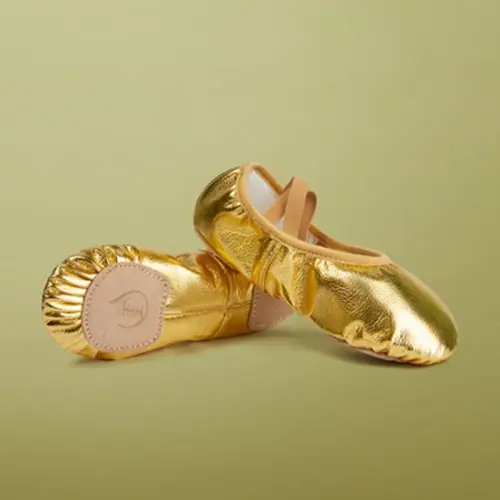 Image de Chaussures de Ballet Enfant - Or & Argent