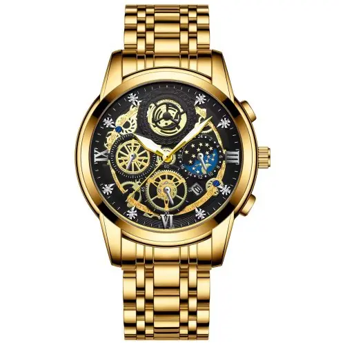 Gold black