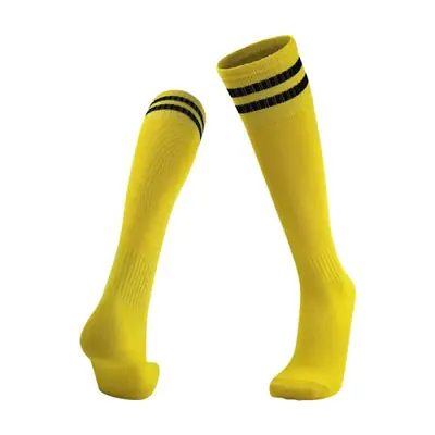 Image de Chaussettes de Football Enfants Respirantes & Antidérapantes