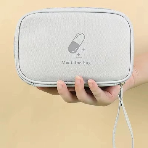 Imagen de Botiquín Médico Portátil de Gran Capacidad con Organización Interna – Bolsa de Primeros Auxilios para Hogar, Coche y Emergencias