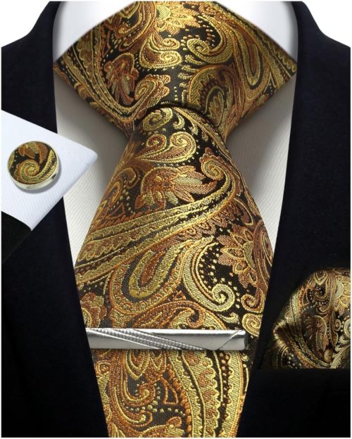 Image de Ensemble Cravate Florale & Accessoires Homme