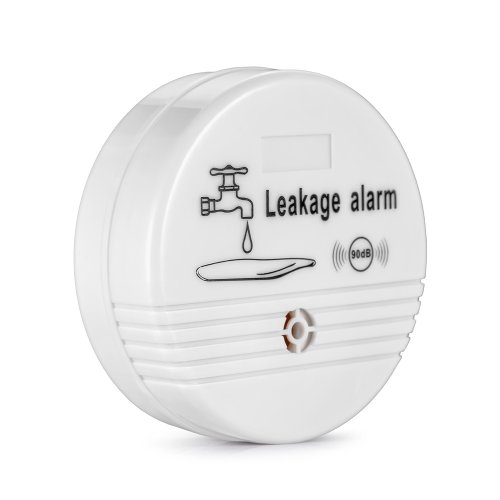 Image de Alarme Anti-Fuite d'Eau 90dB - Détection Précise & Sécurité Domestique
