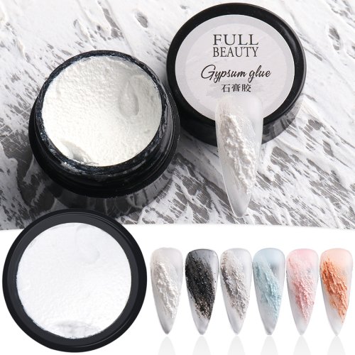 Imagen de Esmalte de Uñas en Yeso 3D con Diseño Creativo, Efecto Arena Mate, 5ml – Barniz de Gel UV para Decoración de Manicura Artística