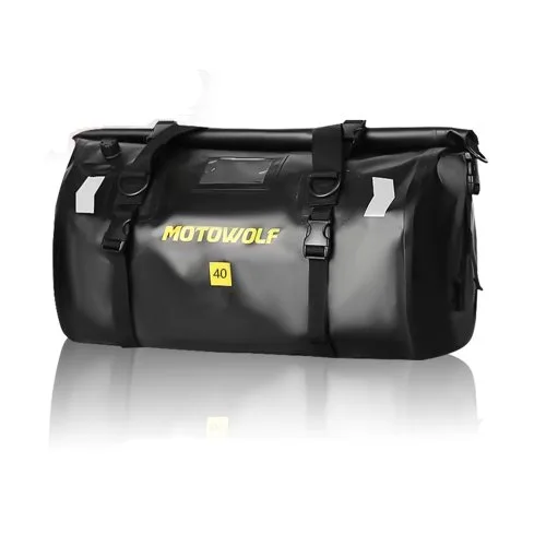 40L zwart met logo