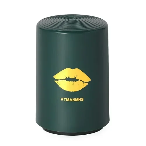 Estampado labios verde