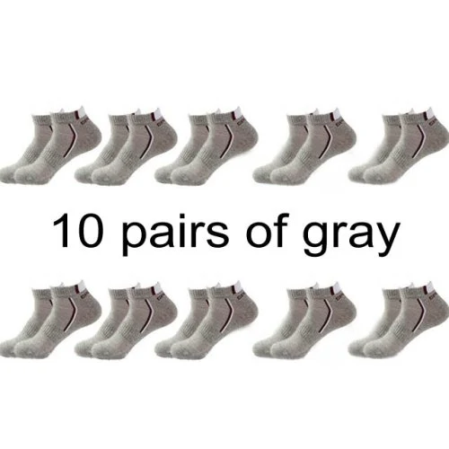 10 paar grijs