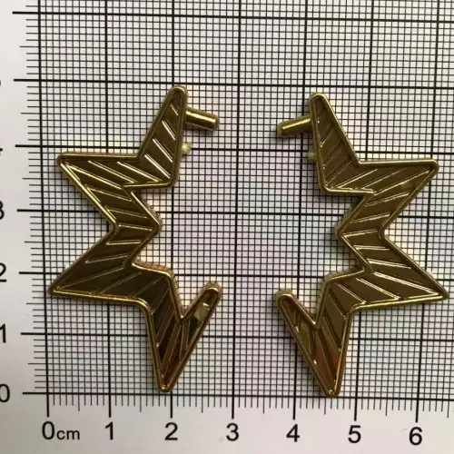 Boucles d'oreilles étoiles