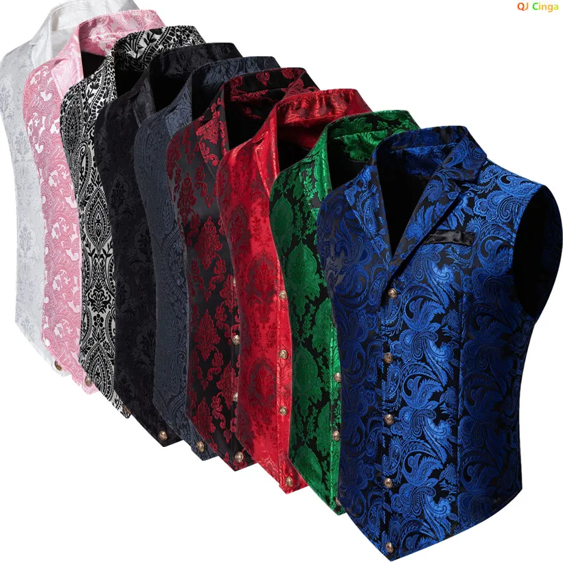 Imagen de Chaleco de Jacquard para Hombre - Elegante y Versátil