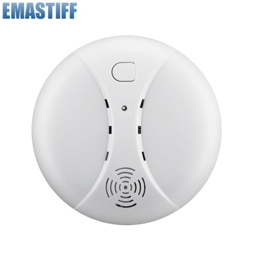 Afbeelding van 433Mhz Draadloze Fire Bescherming Smoke Alarm Detector Alarm Sensoren Voor Rf Tuya Wifi Gsm Home Security Alarm Systemen