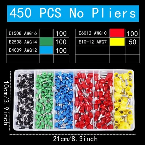 450pcs no pinza
