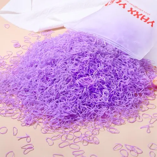 Image de 500 Bandes de Cheveux Colorées pour Filles