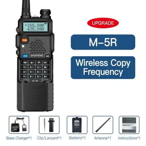 Image de Baofeng UV-5R - Walkie-Talkie Double Bande 128 Canaux