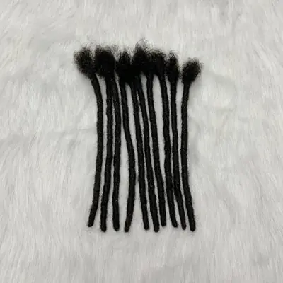 Image de Extensions de Dreadlocks Boho 8 pouces - Cheveux Brésiliens Crûs
