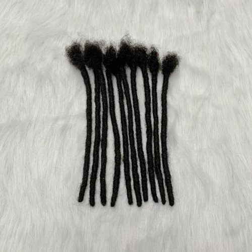 Imagen de Extensiones de Rastas Bohemias 8 Pulgadas - Cabello Humano Brasileño Crudo