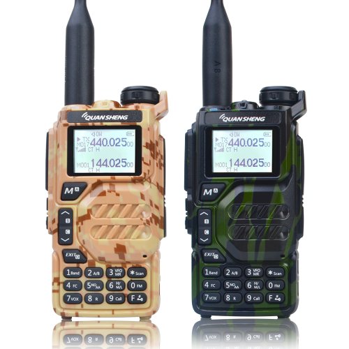 Immagine di Walkie Talkie Quansheng UV-K5 Camouflage – VHF/UHF 50-600 MHz