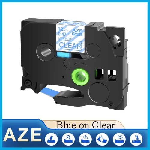 Blue on Clear