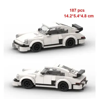 Image de Voiture de Course MOC - Jeu de Construction Créatif